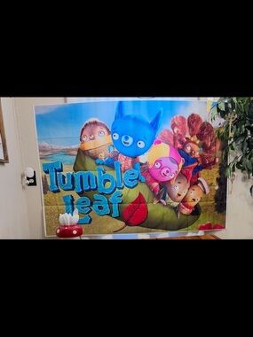 Tumble Leaf Backdrop Banner 5x3